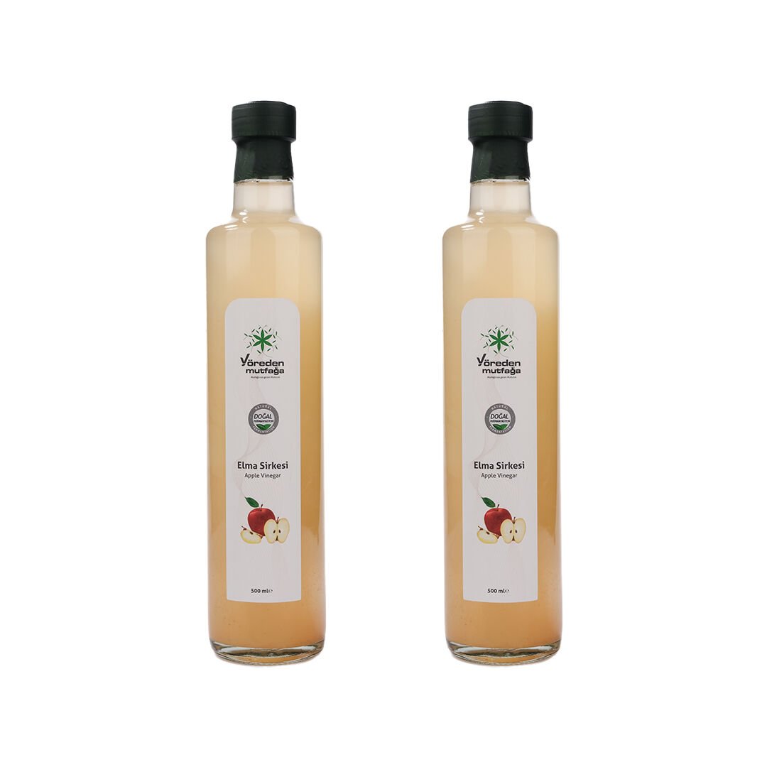 Elma Sirkesi 500 mL (2)'li Paket