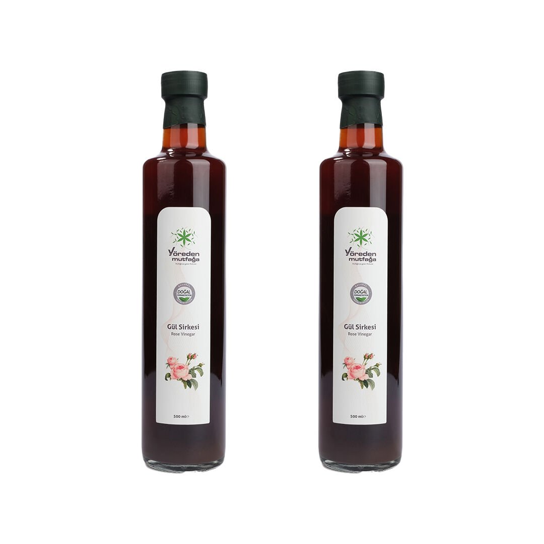 Gül Sirkesi 500 mL (2)'li Paket